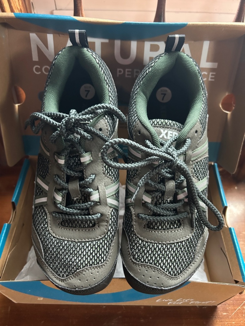 Xero Shoes Women's TerraFlex Hiking Shoes Green